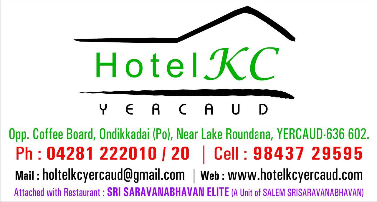 Hotel Kc Yercaud Exteriör bild
